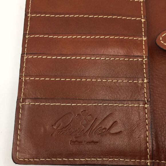 Patricia Nash floral and fruit Large Leather Wallet - Picture 7 of 16